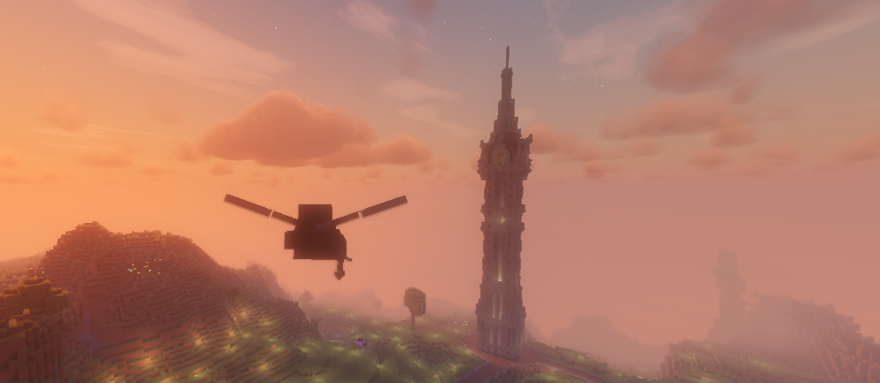 Helm's Tower, taken by Pointer
